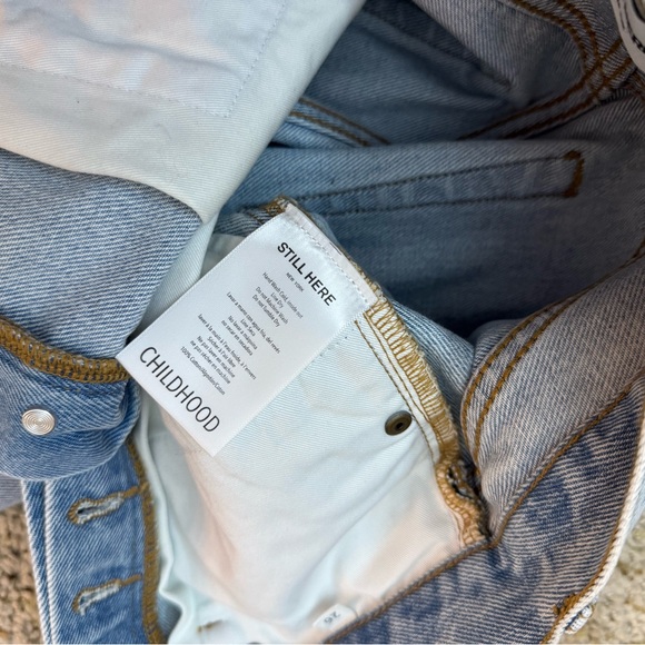 NEW Still Here New York Childhood Jeans Vintage Blue size 26 - Picture 8 of 10